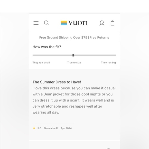 Vuori Halo Essential Dress
Women's DreamKnit Dress HEATHERED BLACK SIZE LARGE - Picture 9 of 13
